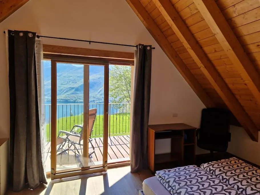 Casa A Punta Casetta Nel Bosco, Meravigliosa Vista Lago Stazzona 0*,